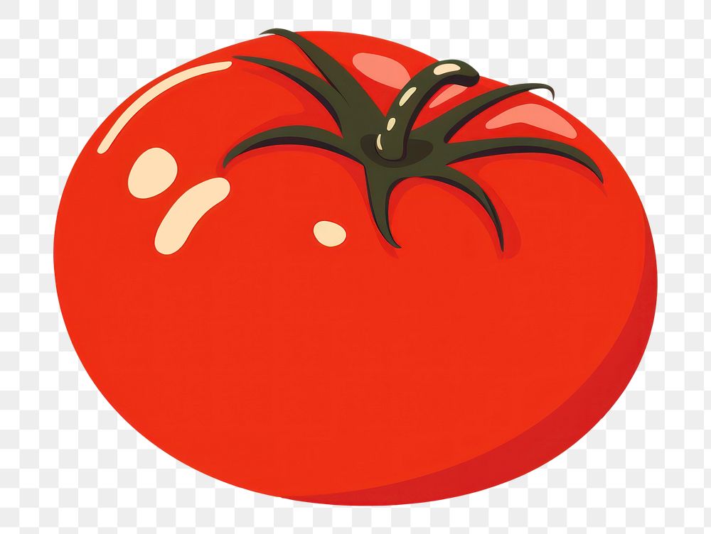 PNG Tomato food vegetable plant. AI generated Image by rawpixel.