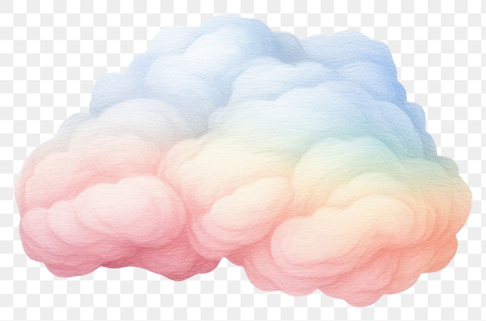 PNG Cloud white background creativity abstract. AI generated Image by rawpixel.