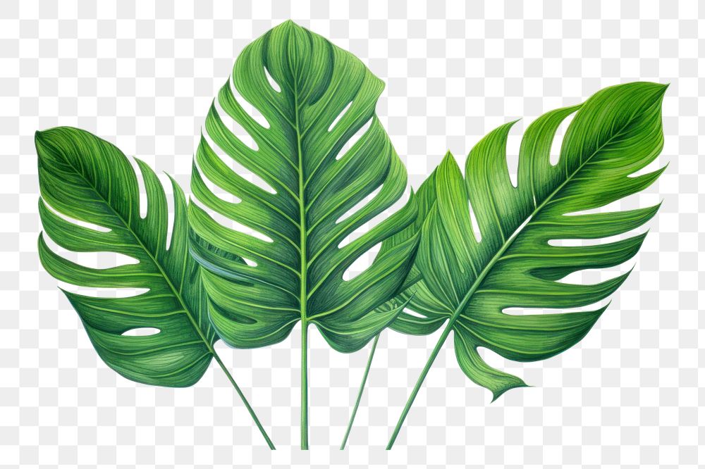 PNG Tropical leaves tropics plant leaf. 