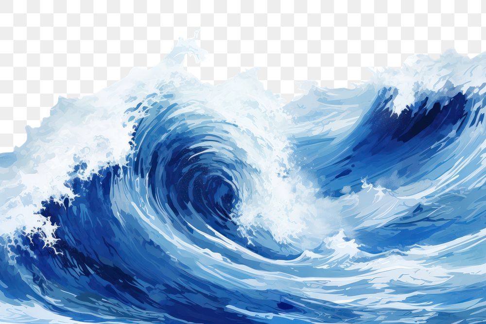 PNG Large stormy sea wave backgrounds nature ocean. AI generated Image by rawpixel.