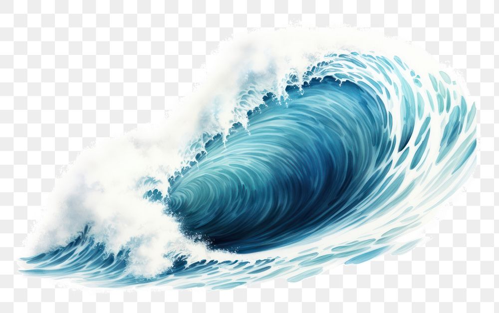 PNG Ocean Wave ocean nature wave. AI generated Image by rawpixel.