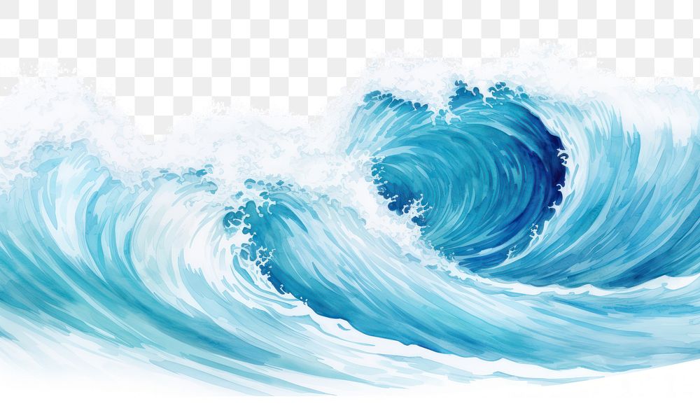 PNG Ocean Wave ocean nature wave. AI generated Image by rawpixel.