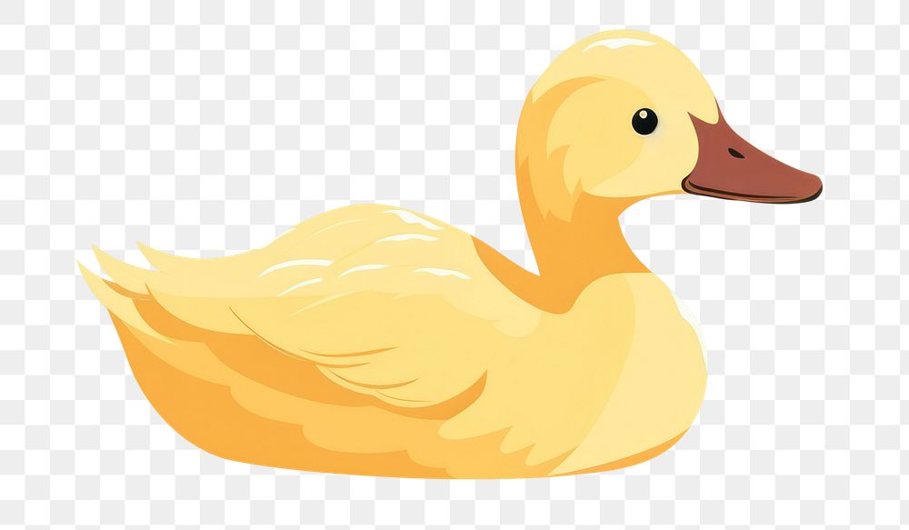 PNG Yellow duck animal yellow | Free PNG - rawpixel