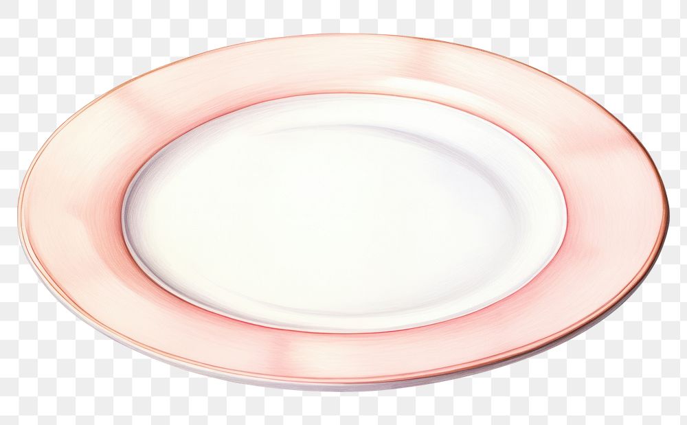 PNG Plate porcelain platter saucer. AI generated Image by rawpixel.