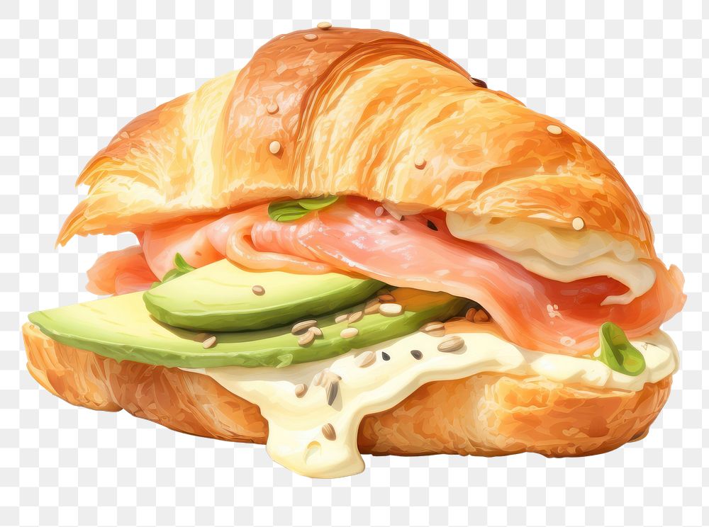 PNG Croissant croissant food white background. AI generated Image by rawpixel.