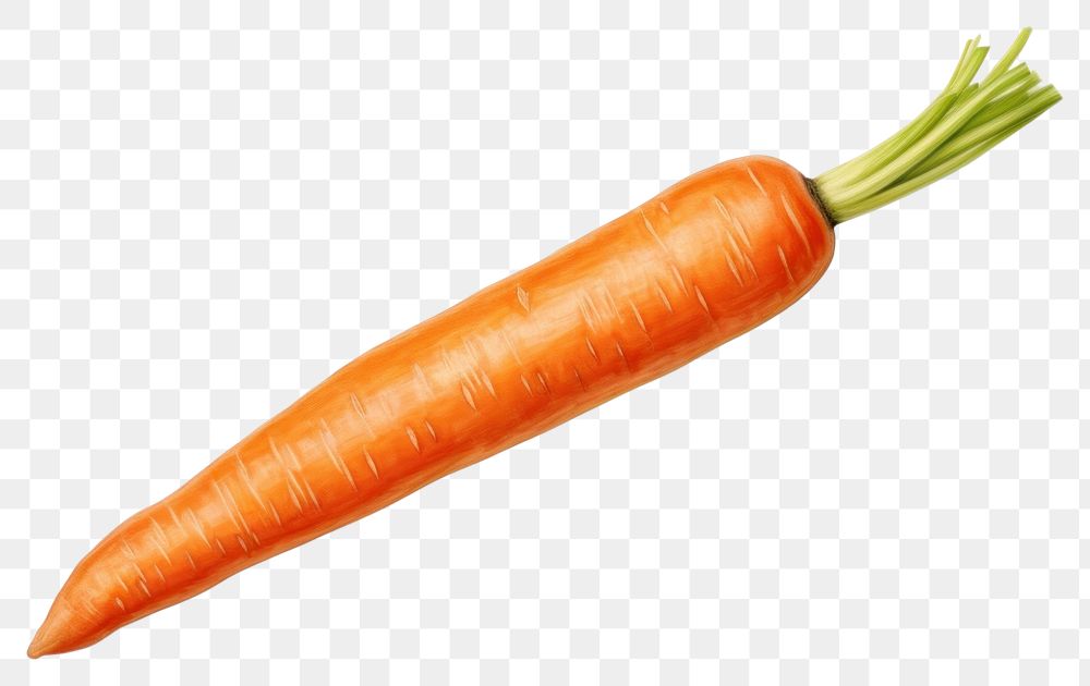 PNG Carrot carrot front view vegetable plant. AI generated Image by rawpixel.