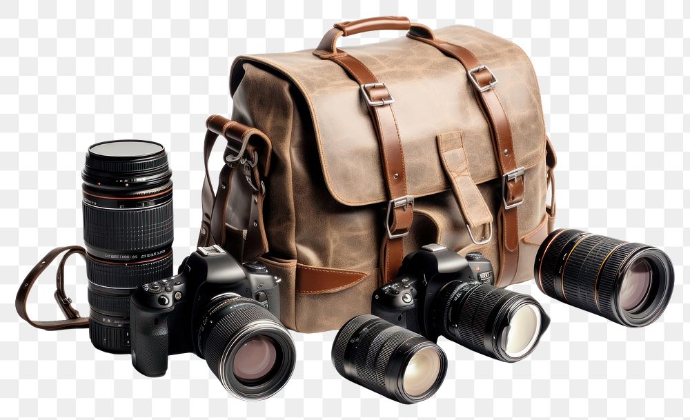 PNG Photo accessories camera bag handbag. AI generated Image by rawpixel.