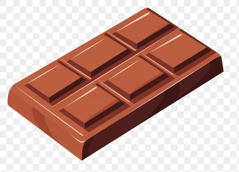 PNG Chocolate bar food dessert confectionery. AI generated Image by rawpixel.