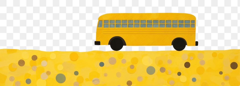 PNG Bus vehicle transportation school bus. AI generated Image by rawpixel.