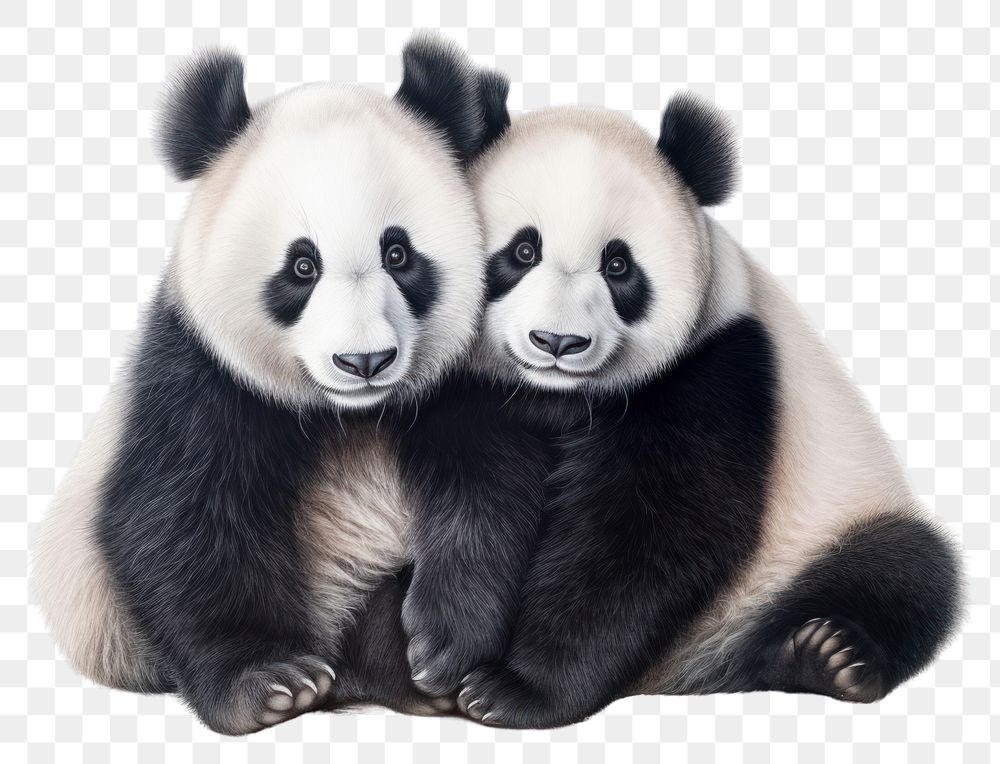 PNG Giant panda wildlife animal | Free PNG - rawpixel