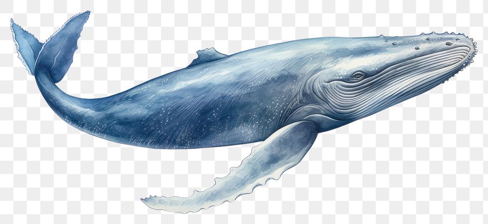 PNG Humpback whale animal mammal fish. AI generated Image by rawpixel.