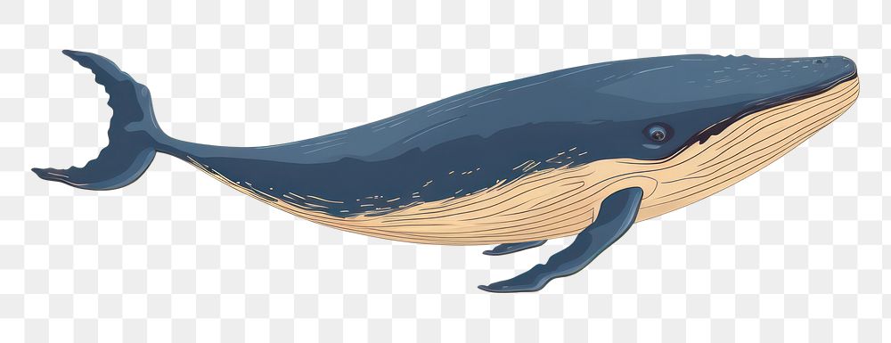 PNG Whale wildlife animal mammal. AI generated Image by rawpixel.