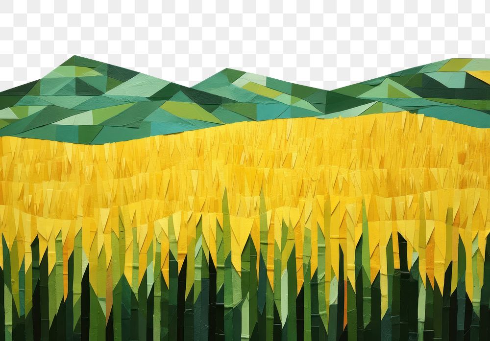 PNG Corn farm art backgrounds painting. AI generated Image by rawpixel.