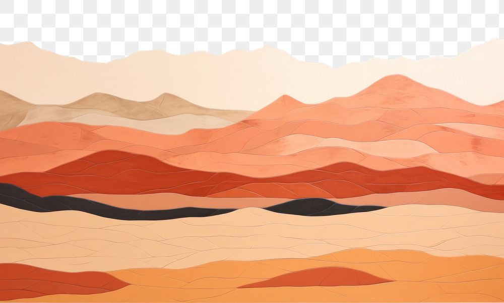 PNG Desert art backgrounds abstract. 