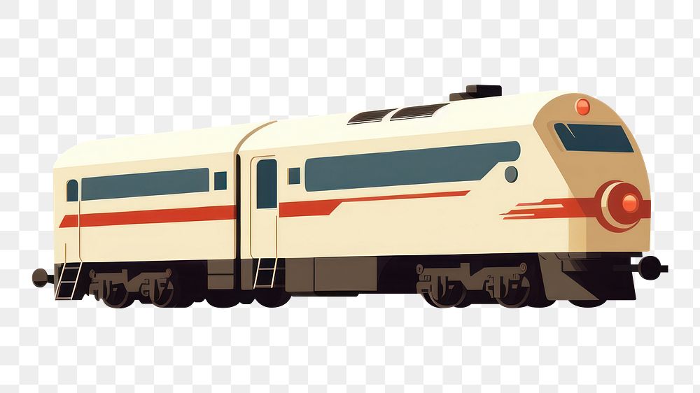 PNG Transportation train locomotive vehicle. AI generated Image by rawpixel.