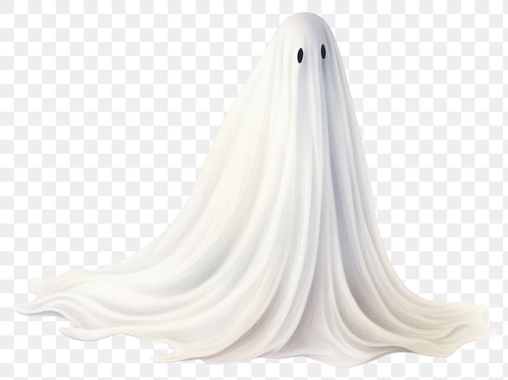 PNG Halloween dress white gown. AI generated Image by rawpixel.