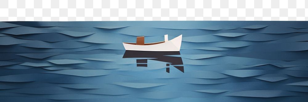 PNG Boat watercraft outdoors painting. AI generated Image by rawpixel.