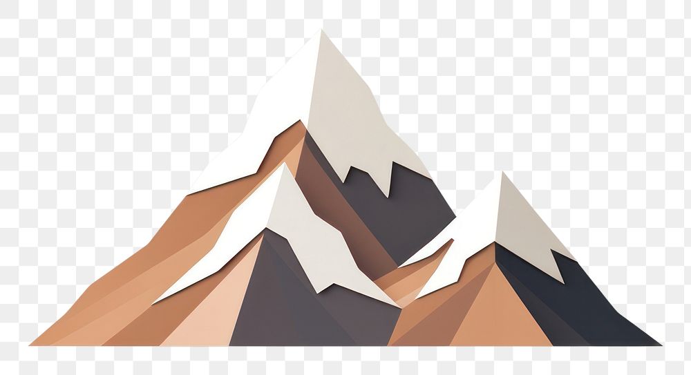 PNG Mountain nature art gray background. AI generated Image by rawpixel.