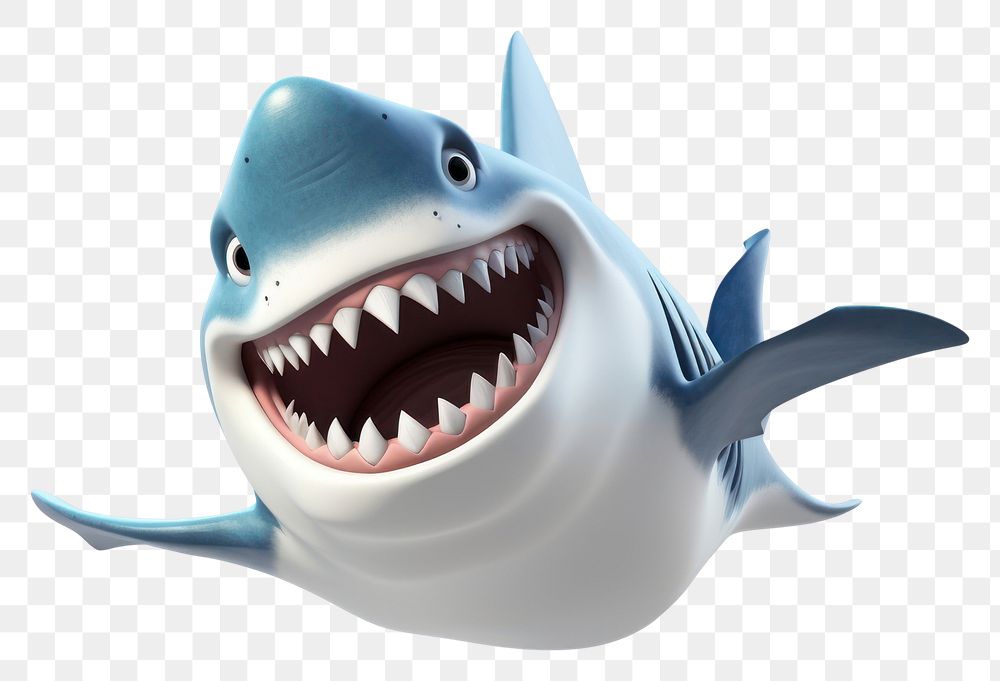 PNG Great white shark cartoon animal fish. 