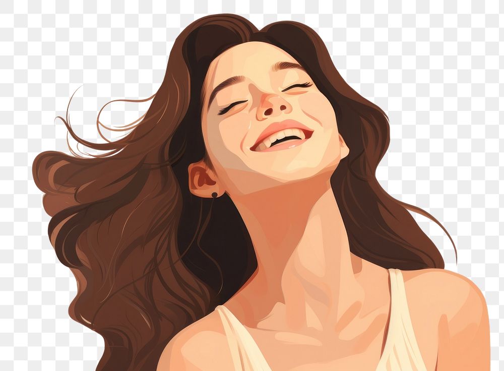 PNG Laughing portrait smile adult. AI generated Image by rawpixel.