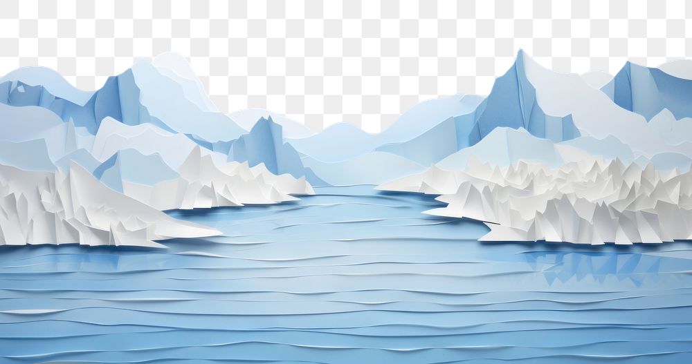 PNG Artic landscape mountain iceberg glacier. AI generated Image by rawpixel.
