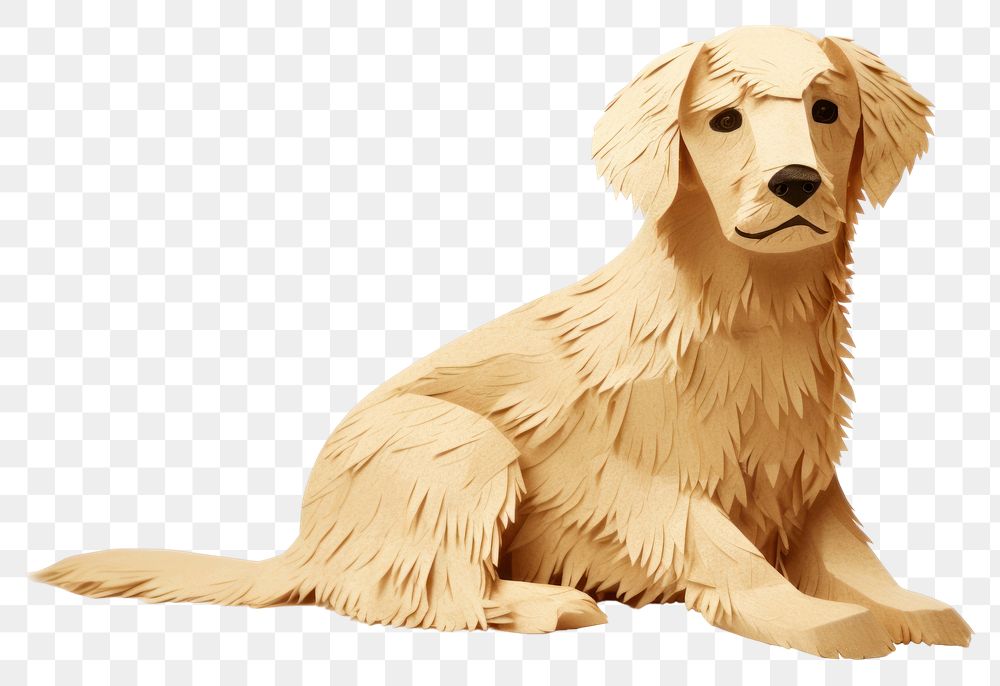 PNG Golden Retriever dog retriever animal mammal. AI generated Image by rawpixel.