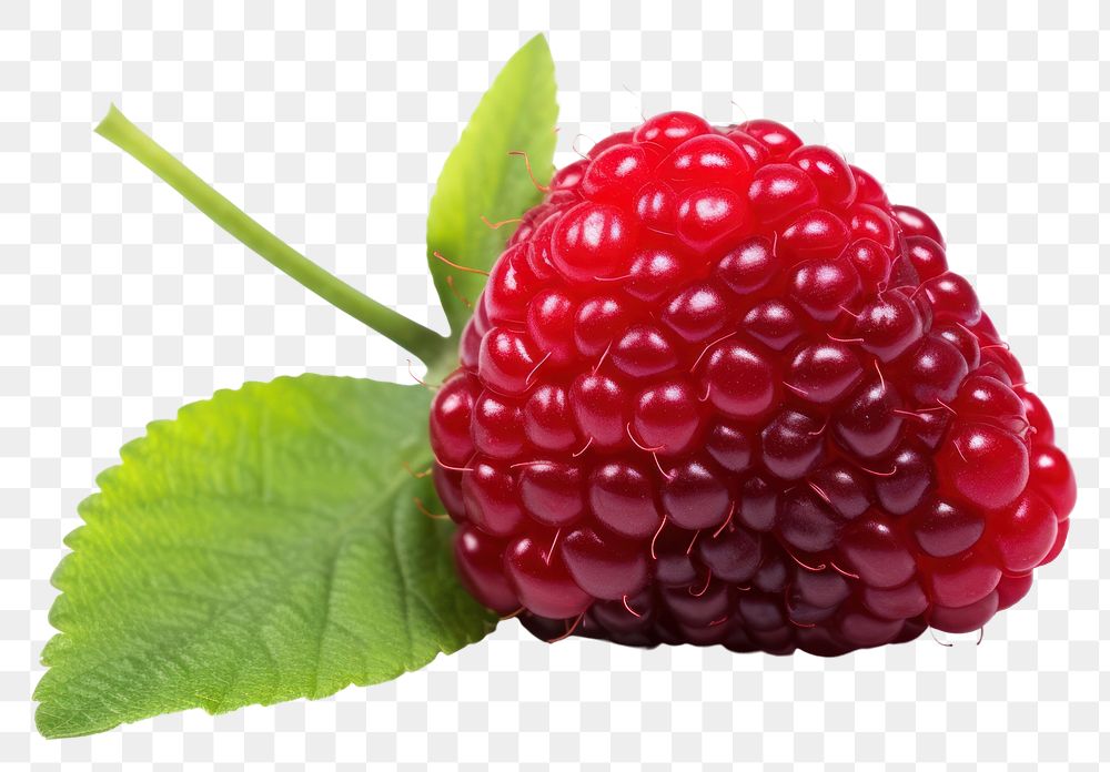 PNG Raspberry fruit plant food. AI generated Image by rawpixel.
