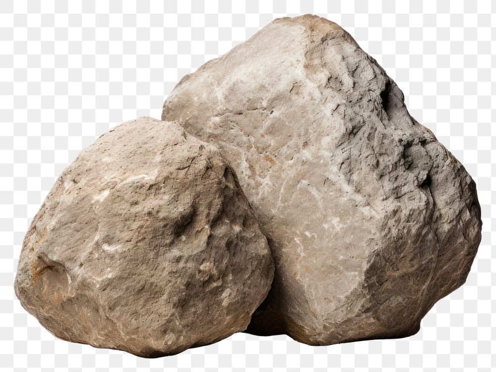 PNG Boulder stone mineral boulder rock. AI generated Image by rawpixel.