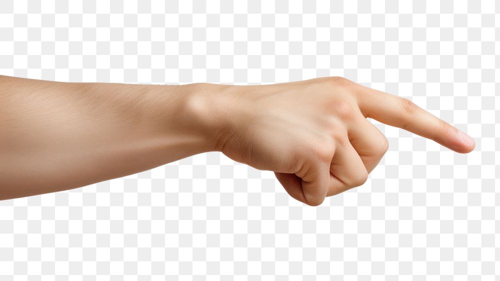 PNG Hand finger gesturing handshake
