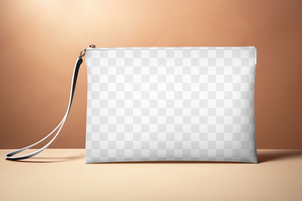 Purse handbag png, transparent mockup