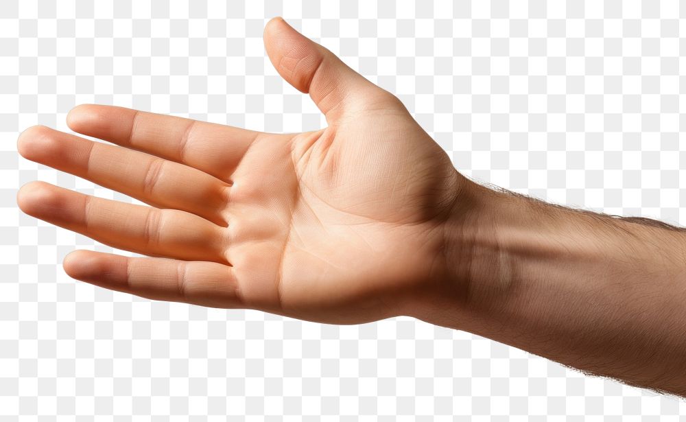 PNG Hand finger gesturing handshake. AI generated Image by rawpixel.