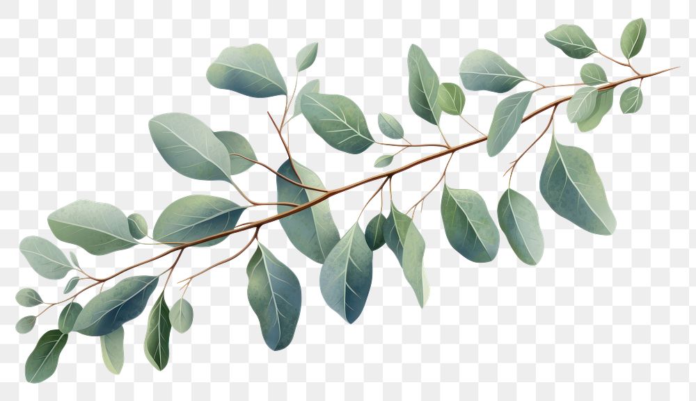 PNG Eucalyptus plant leaf tree. 