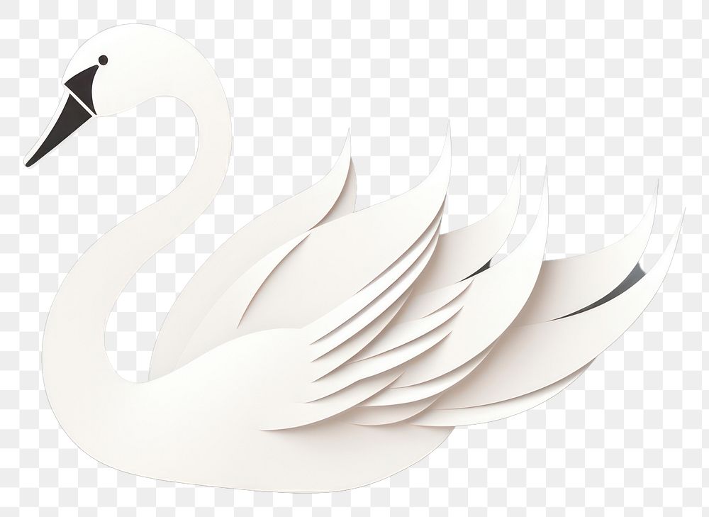 PNG Swan animal bird creativity. AI generated Image by rawpixel.
