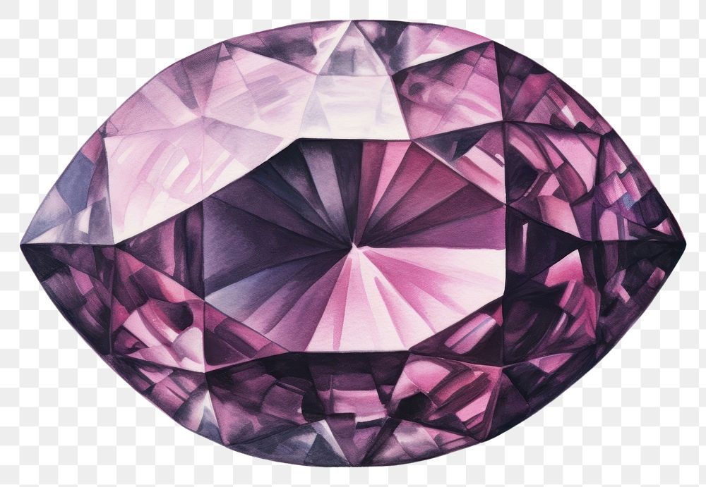 PNG Amethyst gemstone jewelry diamond. 