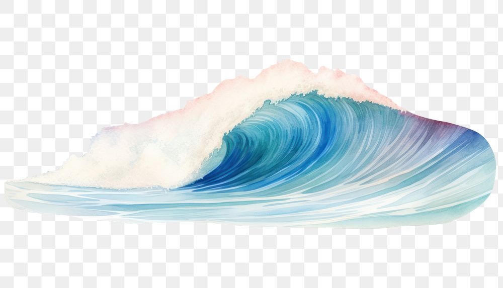PNG Surf borad drawing nature ocean. AI generated Image by rawpixel.