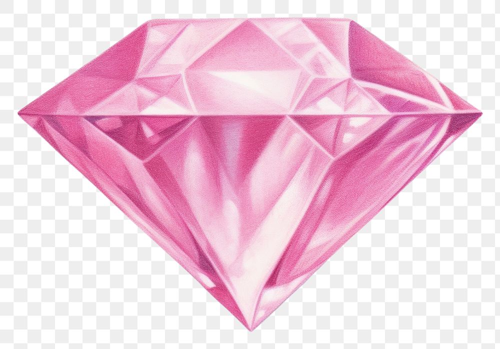 PNG Diamond gemstone jewelry pink. 