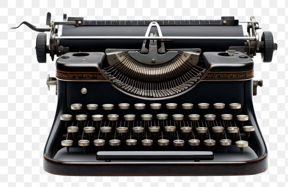 Typewriter paper correspondence electronics. AI
