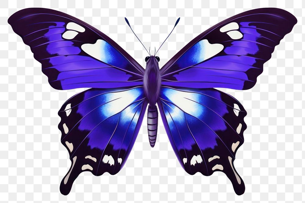 PNG Purple Emperor Butterfly butterfly insect animal. AI generated Image by rawpixel.