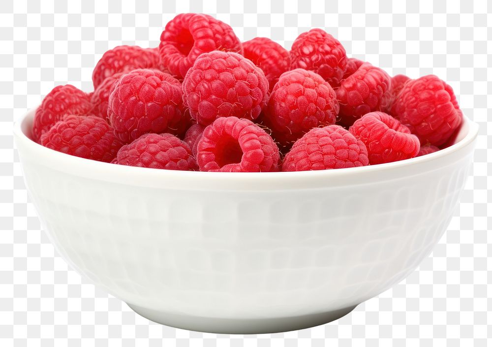 PNG Raspberry bowl fruit plant. 