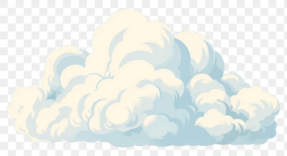 PNG Cloud nature blue sky. AI generated Image by rawpixel.