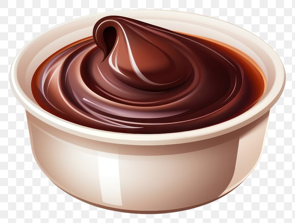 PNG  Chocolate dessert food cup. AI generated Image by rawpixel.