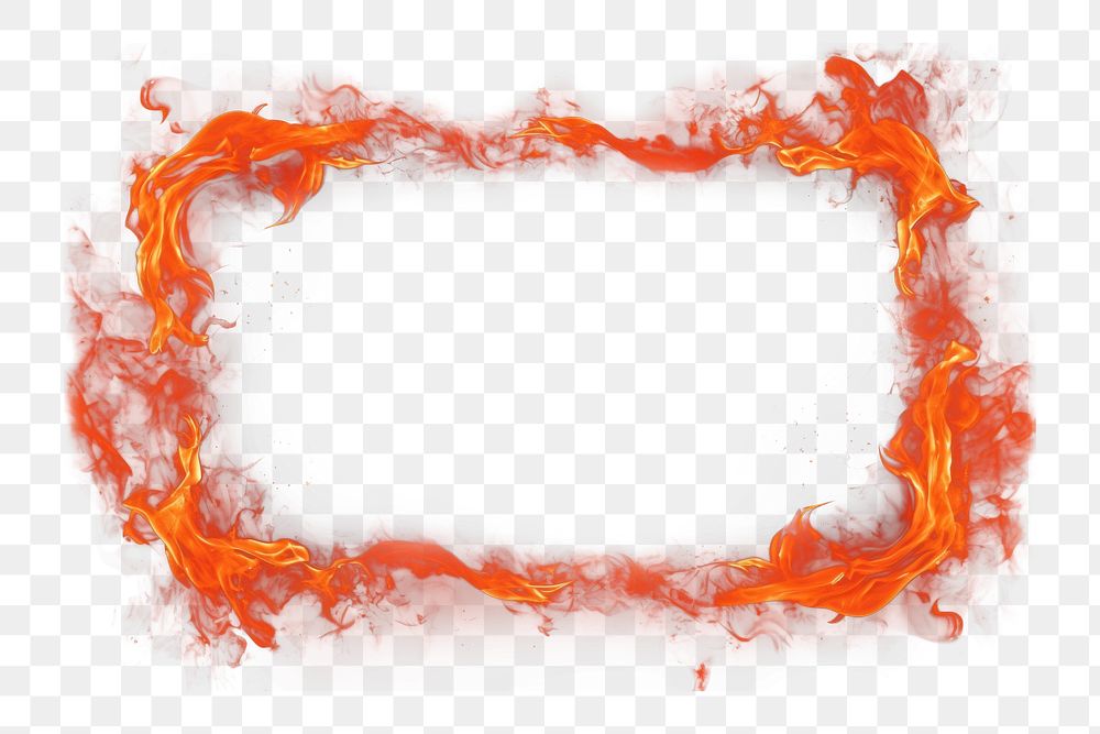 PNG Fire frame fire backgrounds | Free PNG - rawpixel