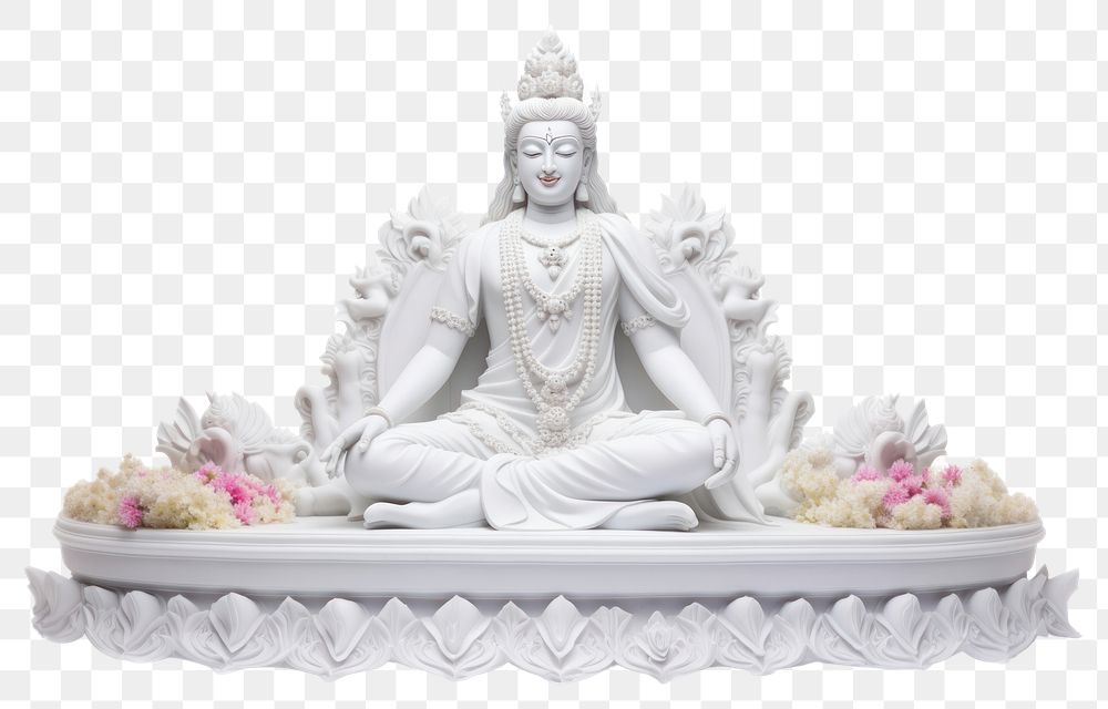 PNG God figurine statue white. AI generated Image by rawpixel.