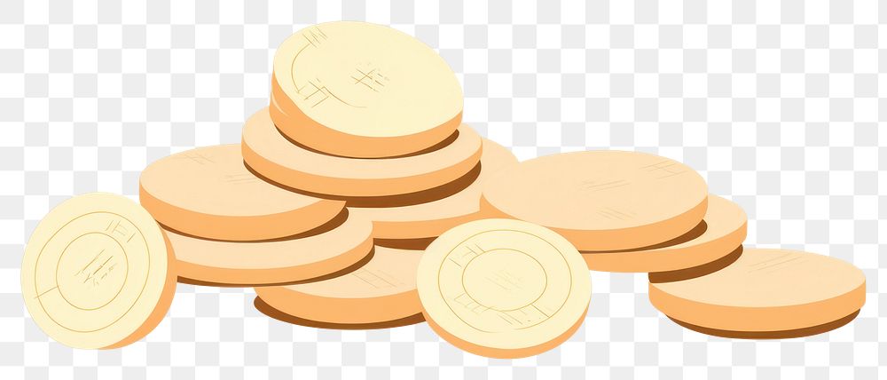 PNG Coins investment currency savings. AI generated Image by rawpixel.