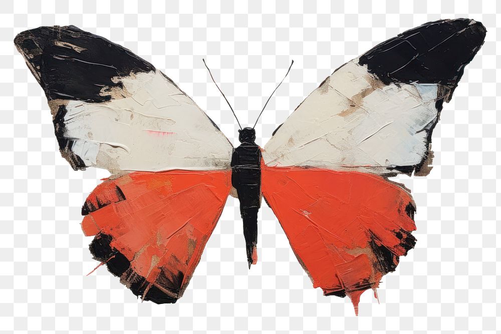 PNG Minimal simple butterfly art animal insect. AI generated Image by rawpixel.