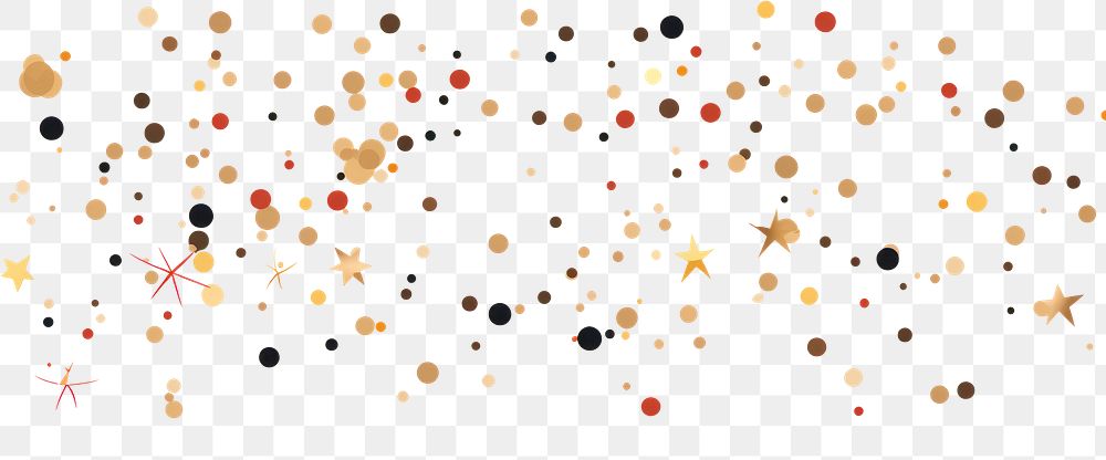 PNG Confetti happy new year backgrounds celebration. 