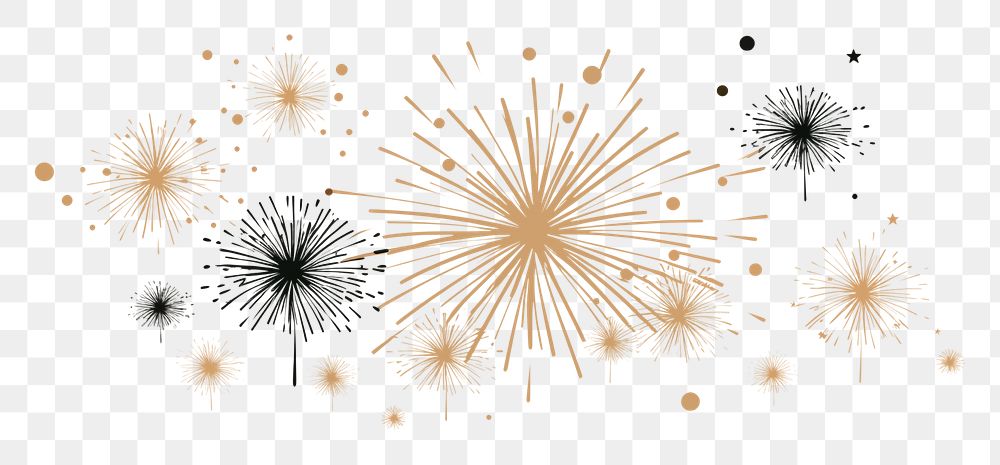 PNG Happy new year fireworks backgrounds celebration. AI generated Image by rawpixel.