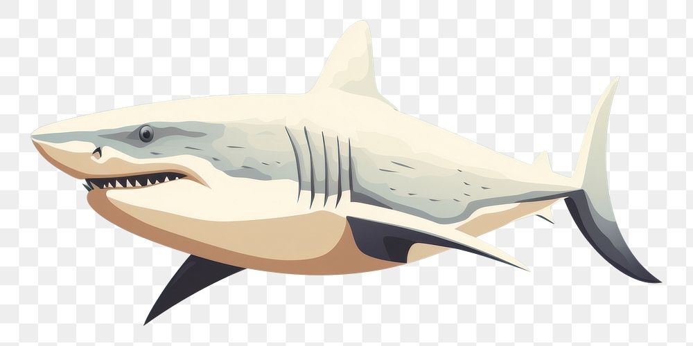 PNG Shark wildlife animal fish. AI generated Image by rawpixel.