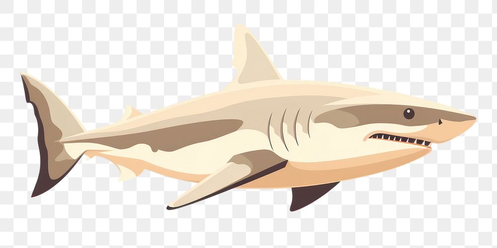 PNG Shark wildlife animal fish. AI generated Image by rawpixel.