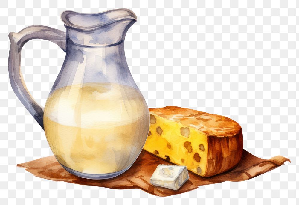 PNG Jug dairy food milk. AI generated Image by rawpixel.